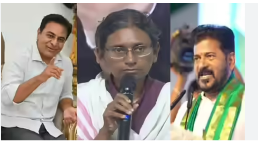 ‘Revanth Reddy Backstabbed Meenakshi’: KTR Targets CM