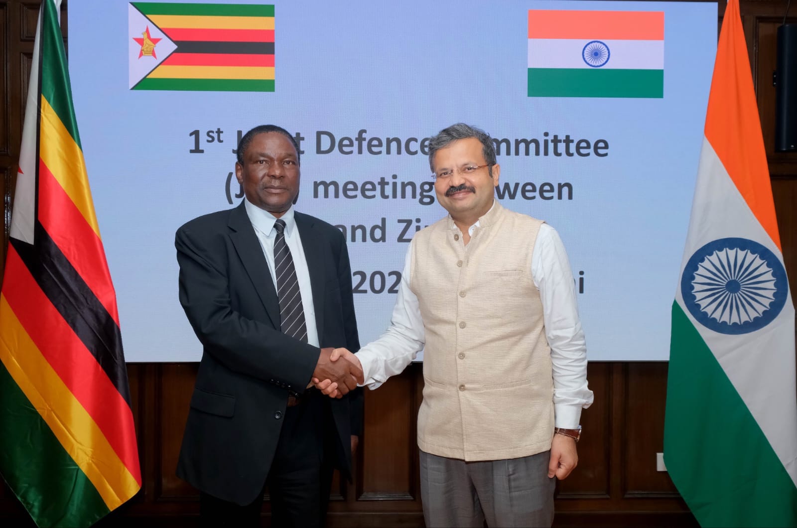 India, Zimbabwe hold first Joint Defence Committee meeting