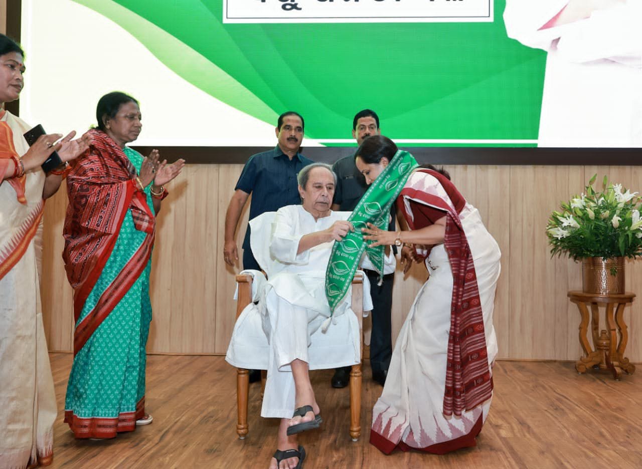 Odisha’s Mission Shakti face joins BJD Naveen’s new shakti: Sujata Rout Karthikeyan, wife of VK Pandian joins