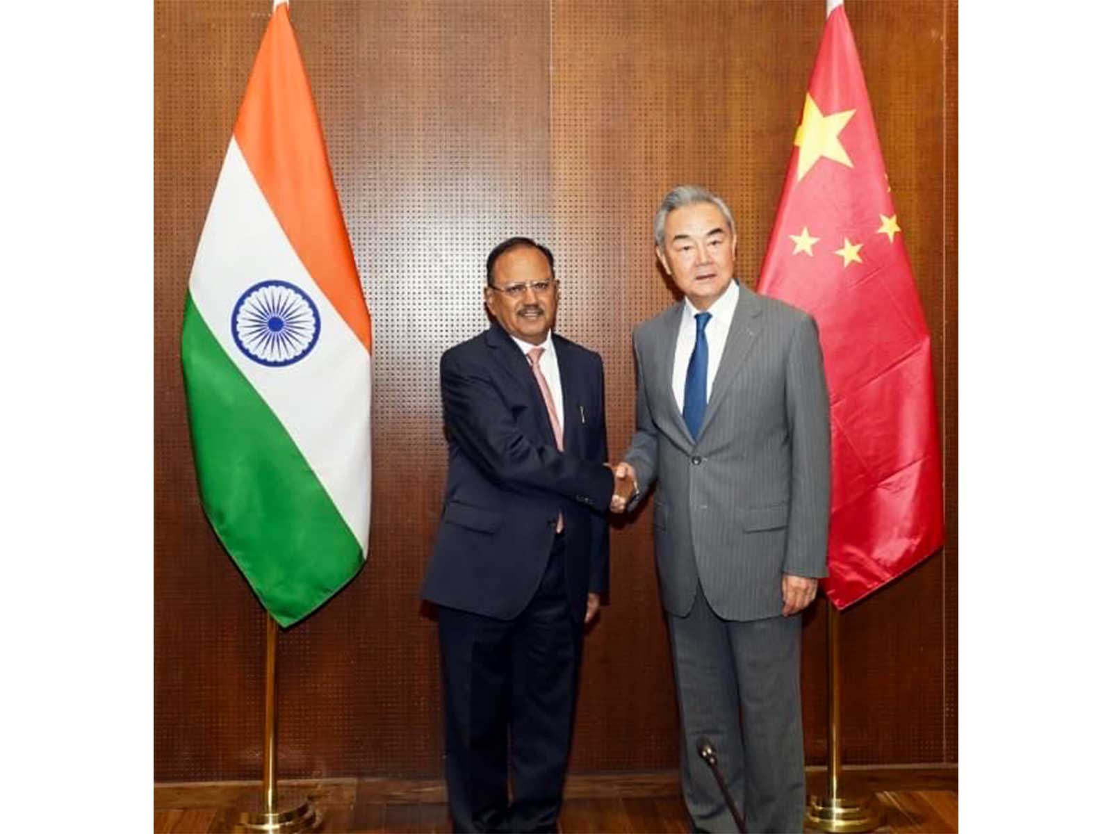 NSA Ajit Doval and Chinese Foreign Minister Wang Yi (Photo/X@MEAIndia) NSA Ajit Doval and Chinese Foreign Minister Wang Yi (Photo/X@MEAIndia)
