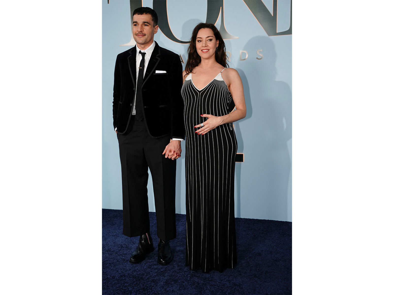 Aubrey Plaza, Christopher Abbott (Photo/Reuters)