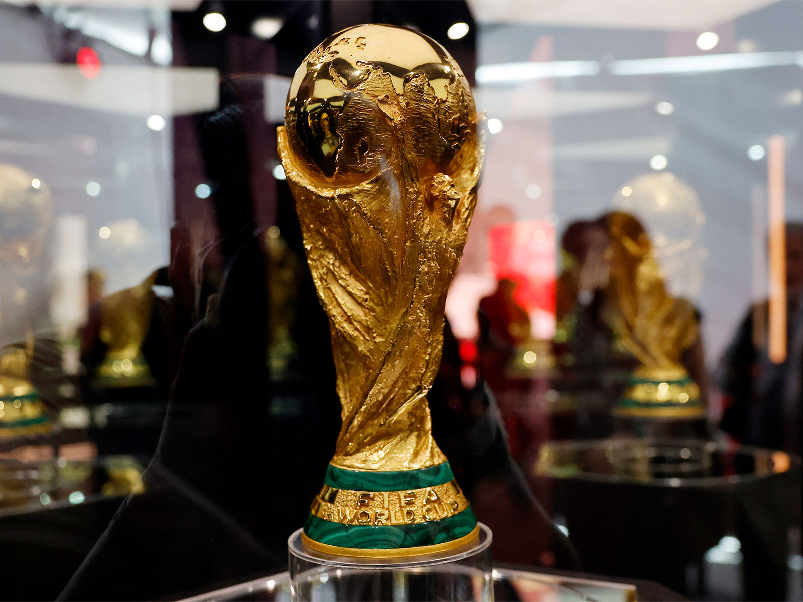 FIFA World Cup trophy. (Photo- Reuters)