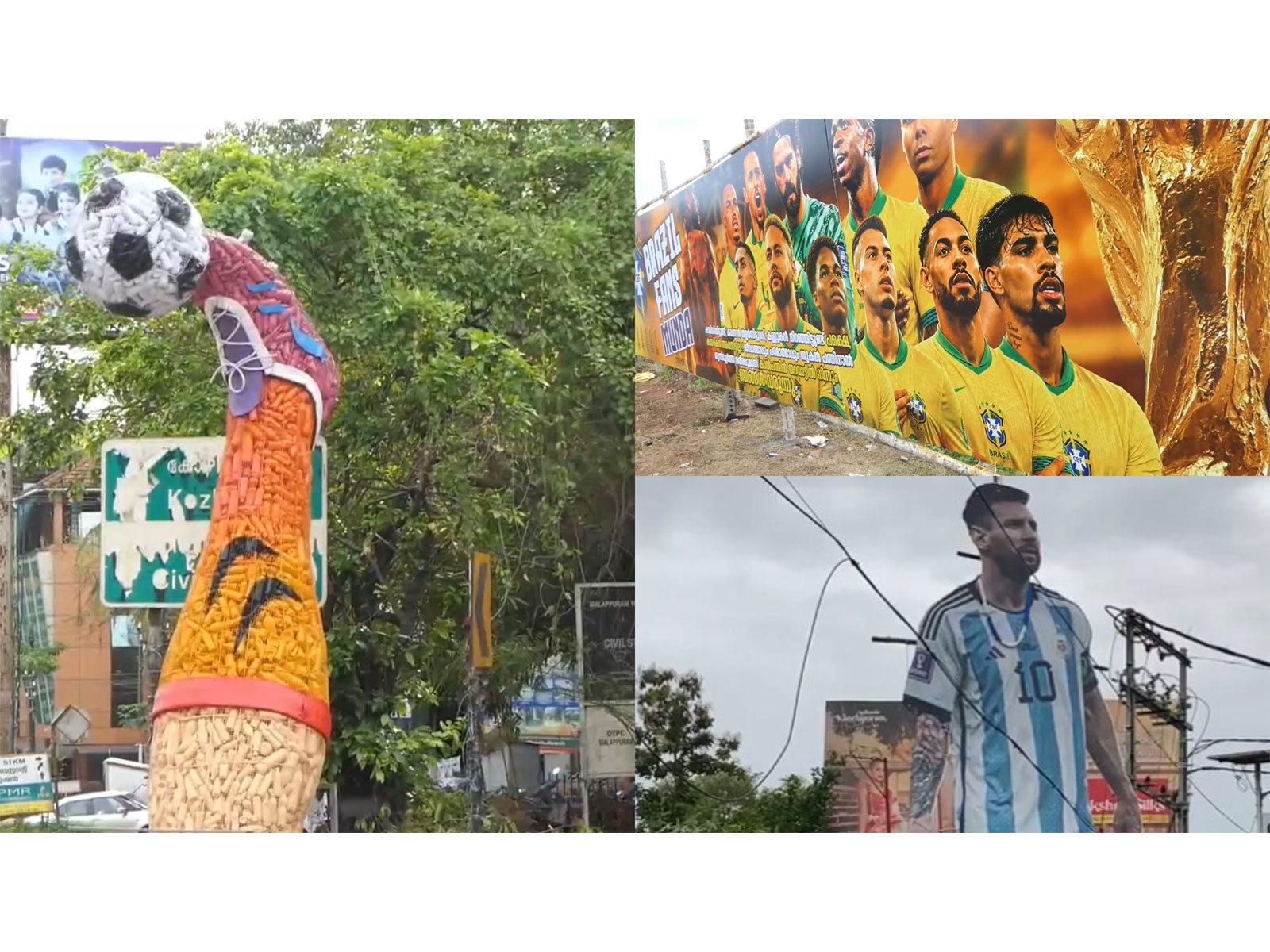 FIFA World Cup 2026 fever grips Kerala (Photo/ANI) FIFA World Cup 2026 fever grips Kerala (Photo/ANI)