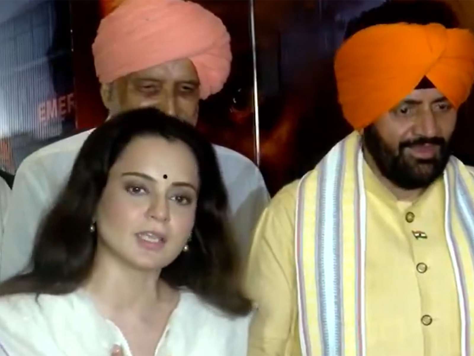 Kangana Ranaut, Haryana CM Nayab Singh Saini (Photo/ANI)