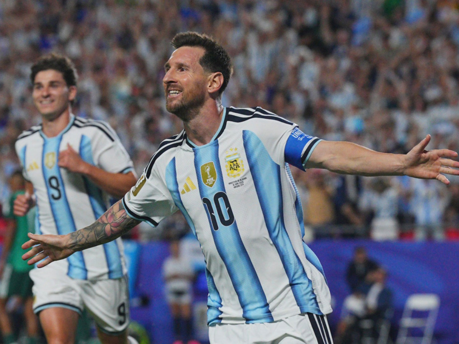 Lionel Messi ties Miroslav Klose for most goals in World Cup history with hat-trick against Algeria
