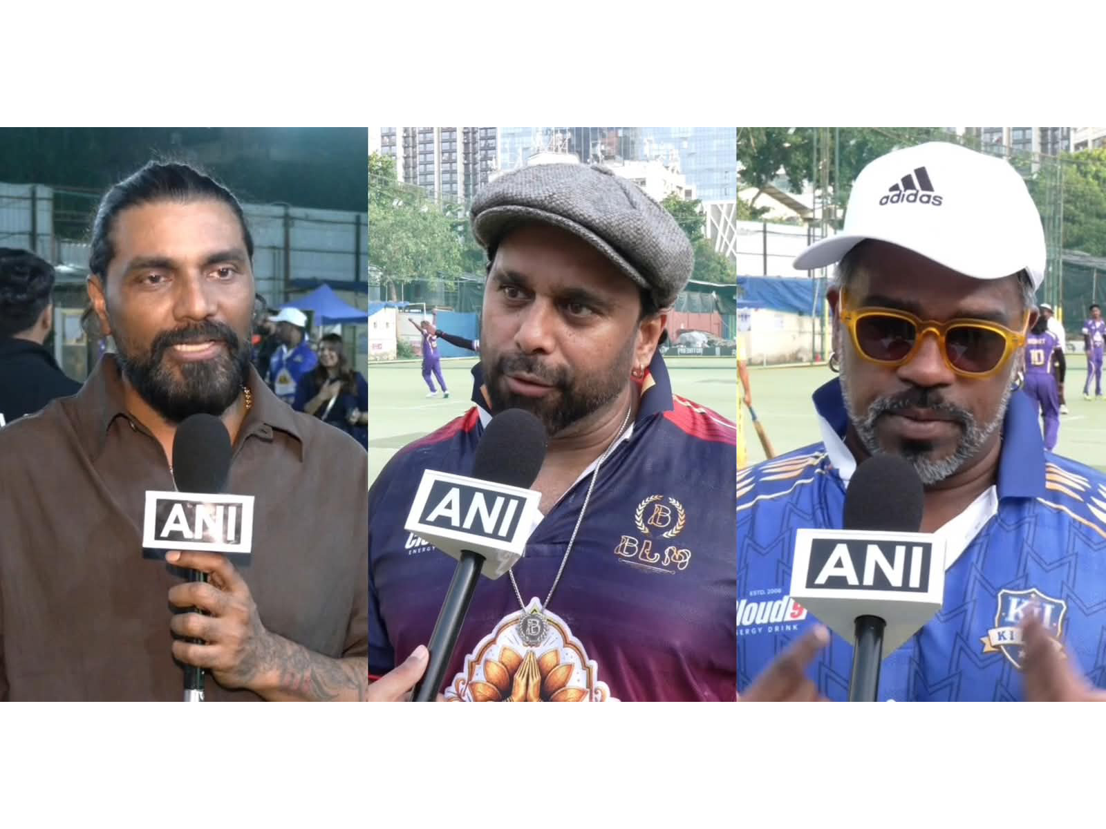 Remo D'Souza, Bosco Martis and Caesar Gonsalves (Photo/ANI) Remo D'Souza, Bosco Martis and Caesar Gonsalves (Photo/ANI)