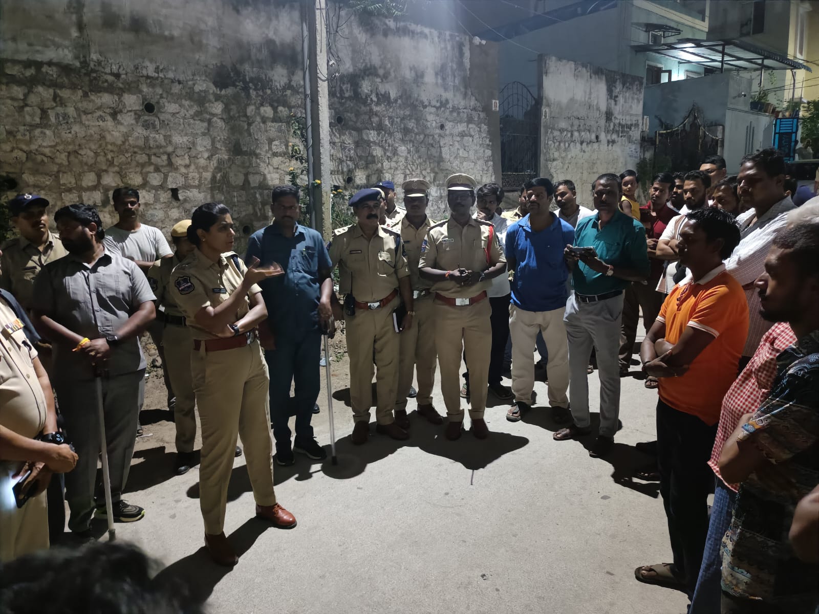 Telangana Police conduct mega community contact programme (Photo/Lallaguda PS)