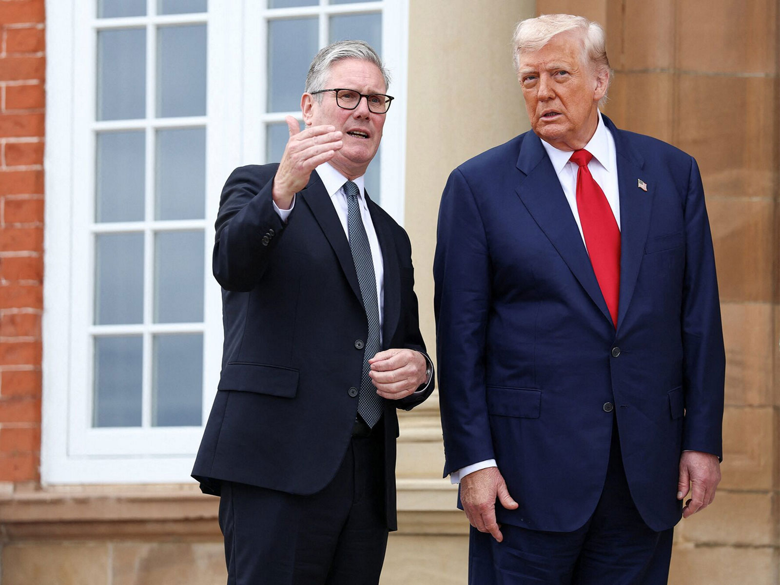 US President Donald Trump with British Prime Minister Keir Starmer. (File Photo/Reuters) US President Donald Trump with British Prime Minister Keir Starmer. (File Photo/Reuters)