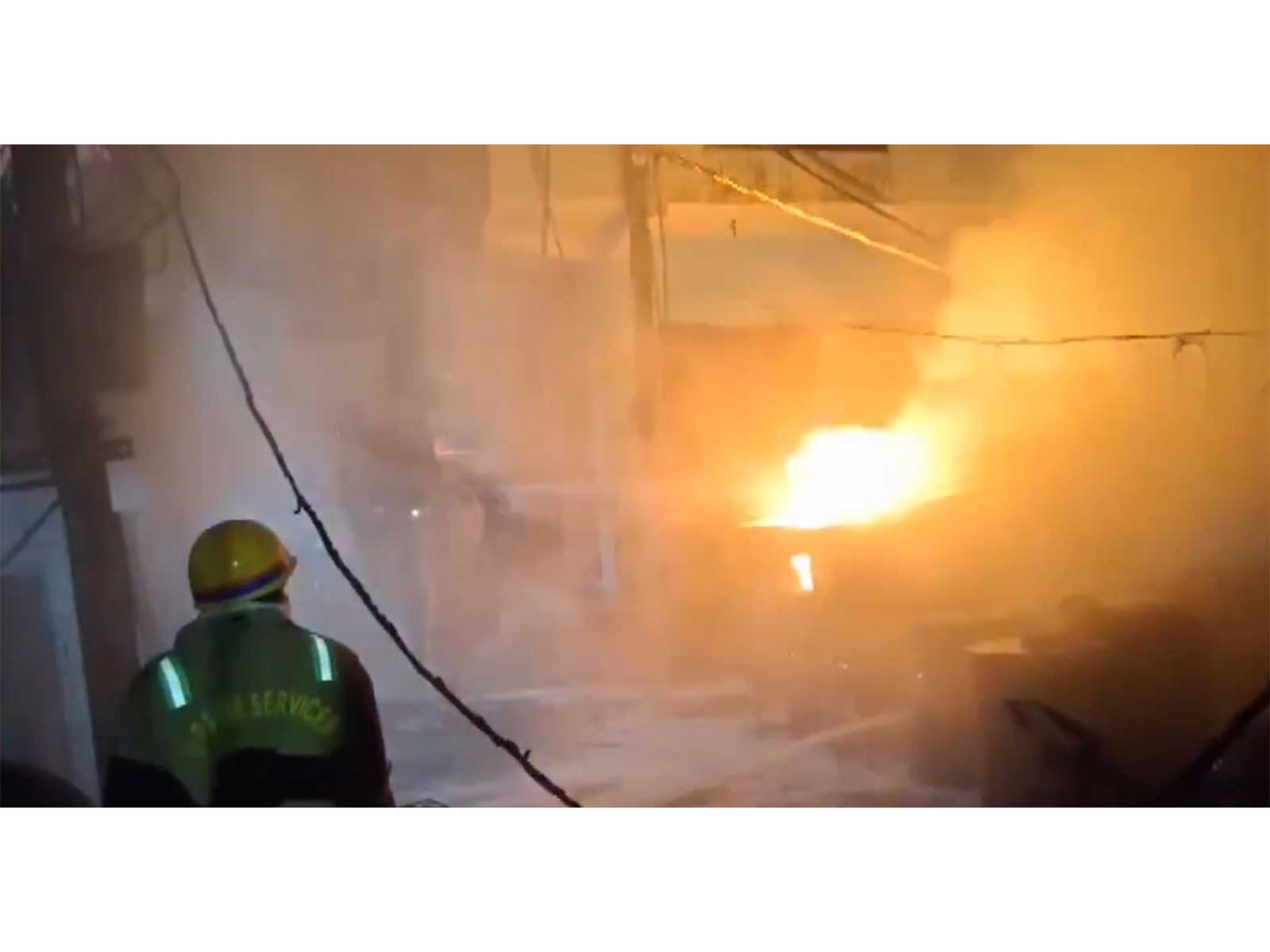 Visual from the spot (Photo/Fire Department)