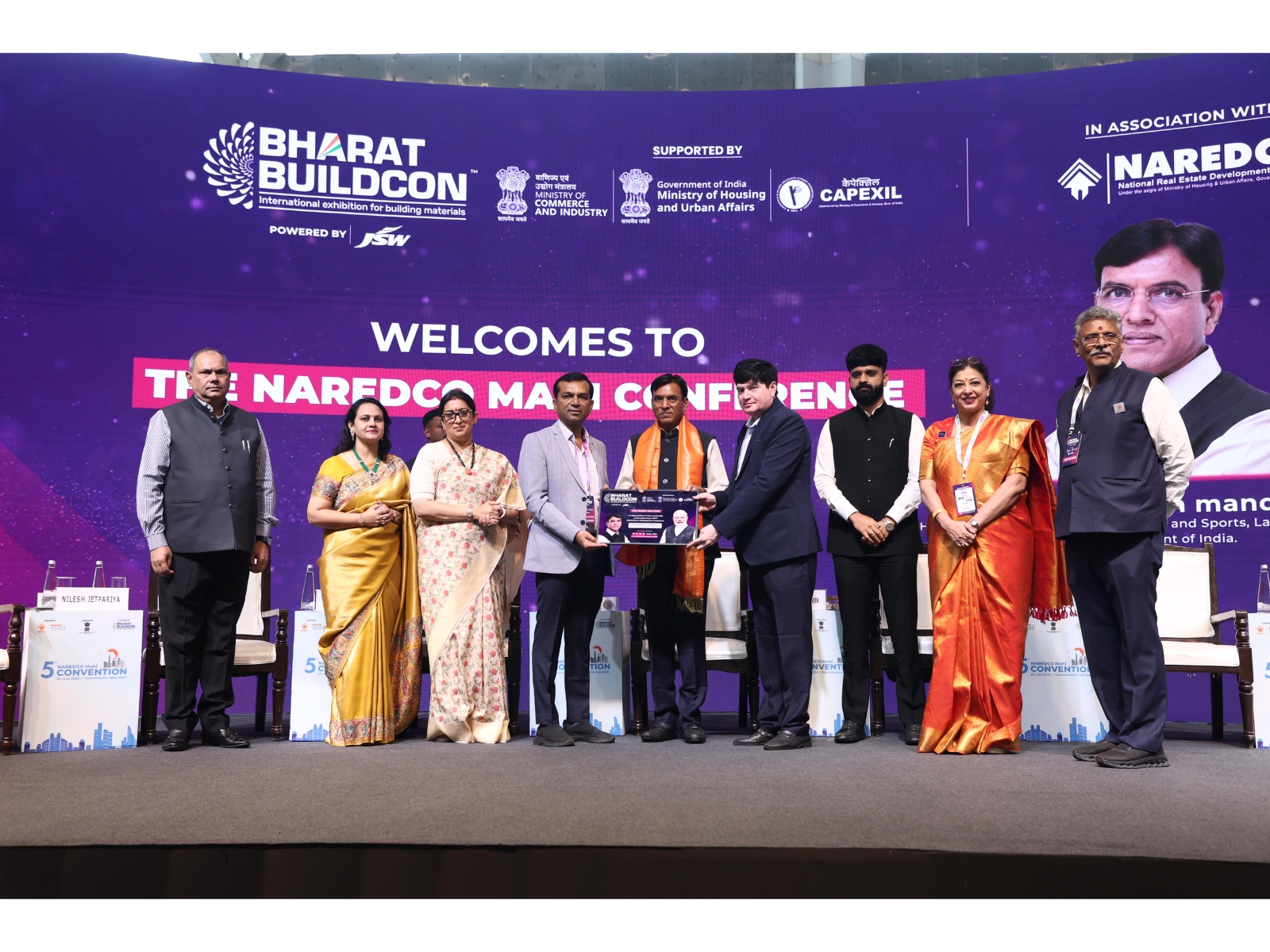 Union Minister Mansukh Mandaviya Visits Bharat Buildcon 2026; Says First Two Days Have Surpassed Footfall of Entire Previous Edition Union Minister Mansukh Mandaviya Visits Bharat Buildcon 2026; Says First Two Days Have Surpassed Footfall of Entire Previous Edition