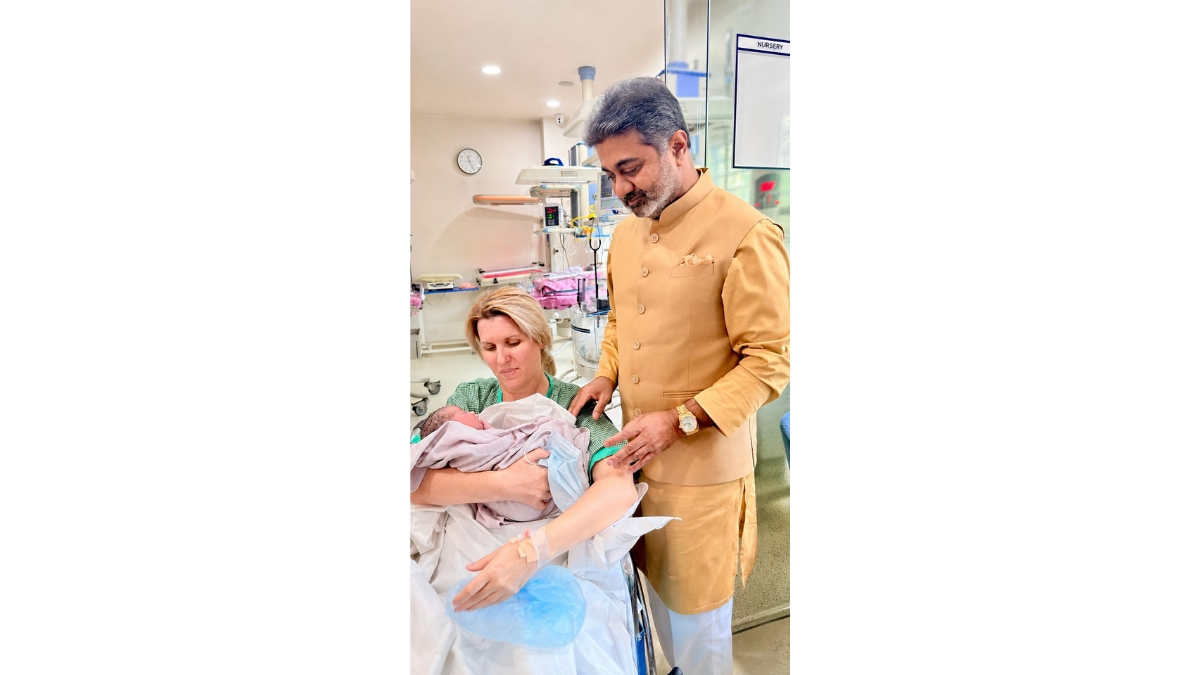 Verma Family Welcomes a Baby Boy on Dr. Abhishek Verma and Mrs. Anca Verma’s Wedding Anniversary