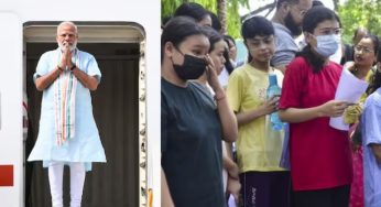 PM Modi waits 45 minutes at airport for NEET students