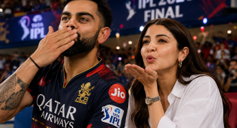 Virat Kohli and Anushka Sharma’s Flying Kiss Moment Steals the Show at IPL 2026 Final