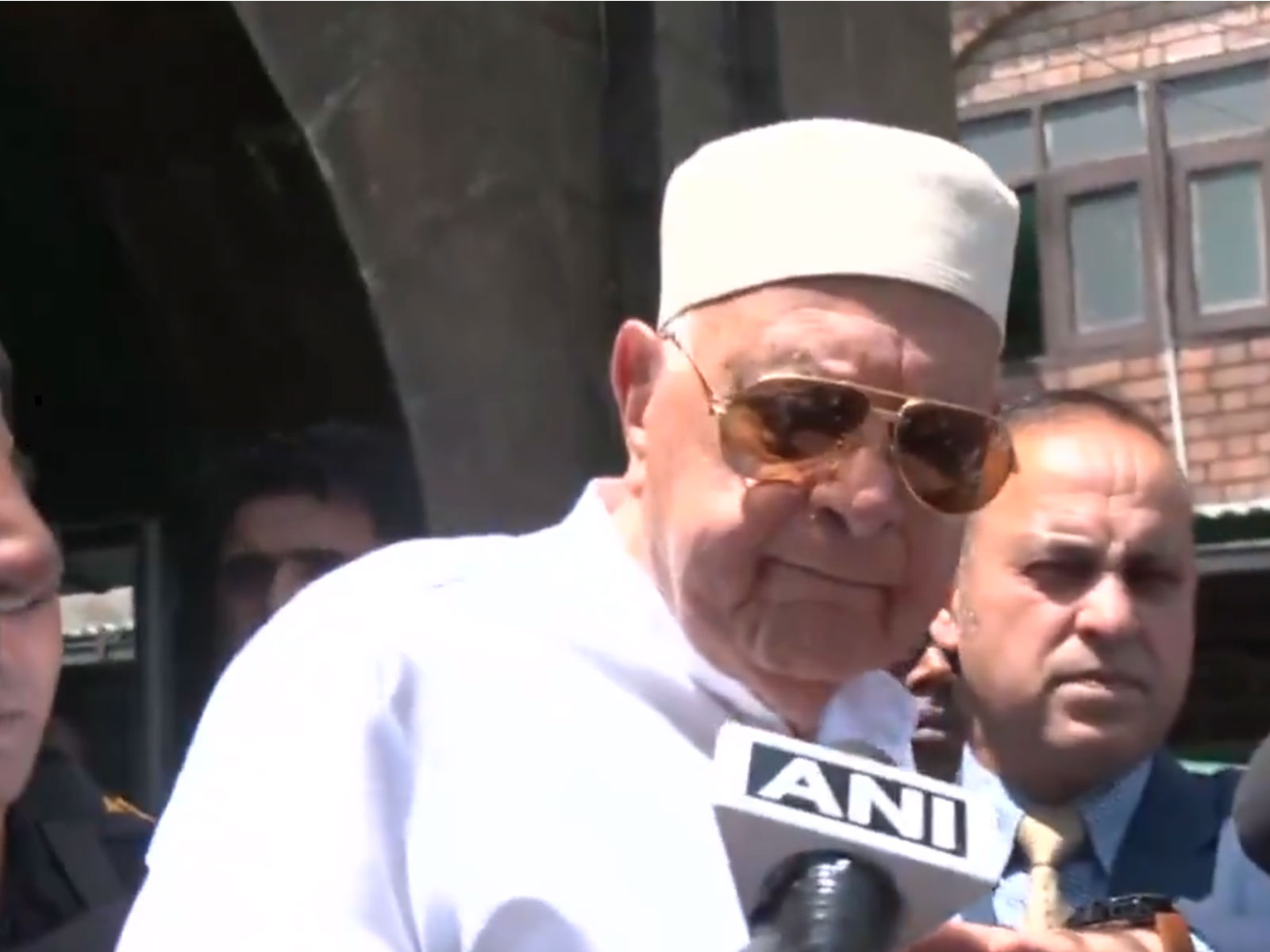 Farooq Abdullah highlights protests in PoJK