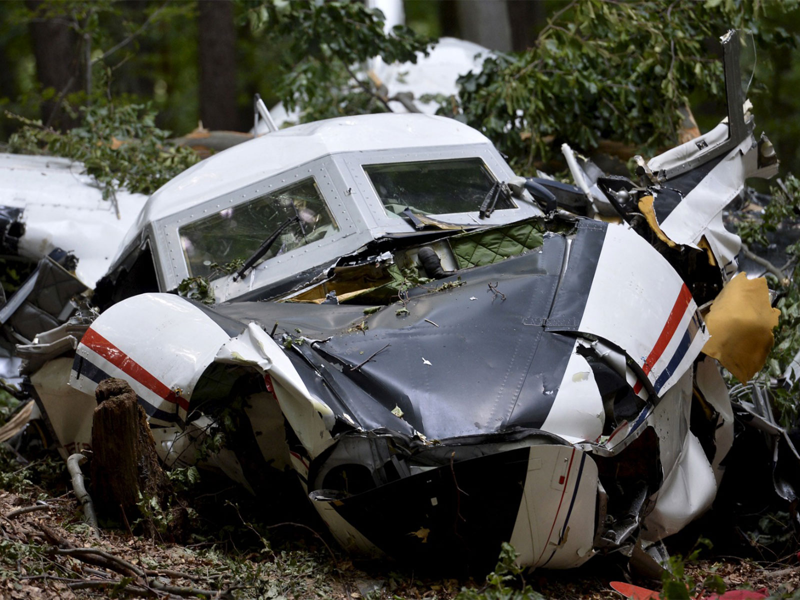 Civilian plane crashes in France; 11 dead