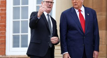 Trump says UK PM Starmer will resign after “failing badly” on immigration, energy