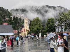 Southwest Monsoon covers Himachal Pradesh; IMD issues heavy rainfall warning as tourists enjoy showers in Shimla