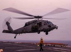 US Navy search for missing member after helicopter's "emergency water landing" in Arabian Sea