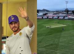 Shah Rukh Khan unveils new cricket stadium in Los Angeles | WATCH