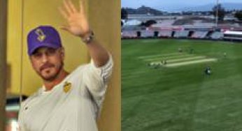 Shah Rukh Khan unveils new cricket stadium in Los Angeles | WATCH