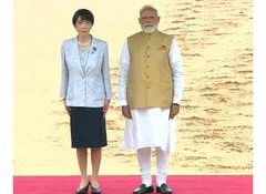 Japan PM Sanae Takaichi accorded Guard of Honour upon arrival at Rashtrapati Bhavan