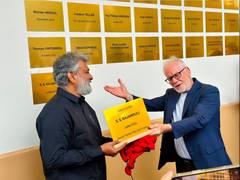 SS Rajamouli visits France's Lumiere Museum, inducted into 'Wall of Filmmakers'; Varanasi director says, 'Deeply humbled'
