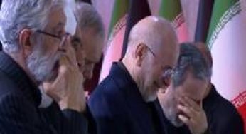 Ghalibaf, Araghchi break down in tears during farewell to Ayatollah Khamenei