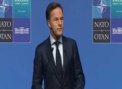 "Ukraine's security closely linked with our own," says NATO chief; calls for "concrete" 5% defence spending plan