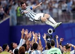 Lionel Messi extends FIFA World Cup goal-scoring run to nine successive matches; continues record-spree against Egypt in thriller