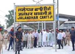 Union Minister Ravneet Singh reviews Jalandhar Cantt Station ahead of PM Modi's visit