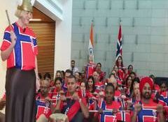 "Exciting that Norway is coming into news in this way": Norway Ambassador to India leads 'Viking Row' celebration at embassy
