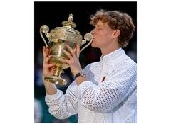 "We did it again": Sinner thanks fans after Wimbledon triumph