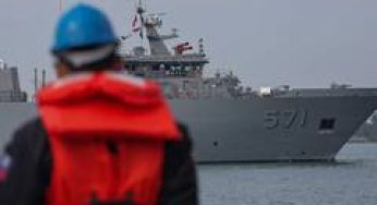 Taiwan detects 5 Chinese naval vessels, 10 official ships operating around its territory