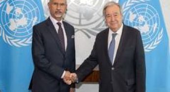 EAM Jaishankar meets UN Secretary General Guterres in New York