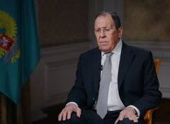 Russia's Lavrov accuses Ukraine of "pure terrorism" over attacks on vessels in Black Sea, Sea of Azov