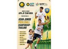 AIPA announces 34-member Indian junior contingent for 3rd Asian Pickleball Juniors