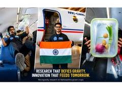 Indian Analog Astronaut Capt Aman Johri Conducts Landmark Microgravity Experiment for Space Research on Maharashtra Crops