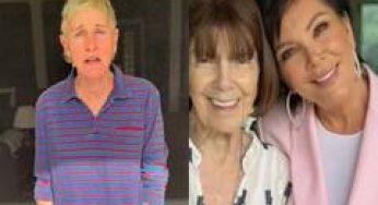 Ellen DeGeneres sends condolences to Kris Jenner following her mother MJ Shannon's passing
