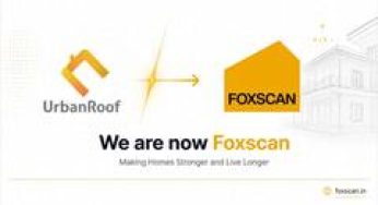 Urbanroof Rebrands as Foxscan, Launches India's AI-Powered Structural Intelligence Practice