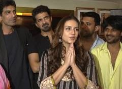 Huma Qureshi attends special screening of 'Baby Do Die Do' in Jammu