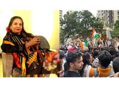 Shabana Azmi test positive for H1N1 after joining Jantar Mantar protest