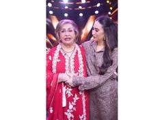Karisma Kapoor reunites with Helen on sets of 'India's Best Dancer'