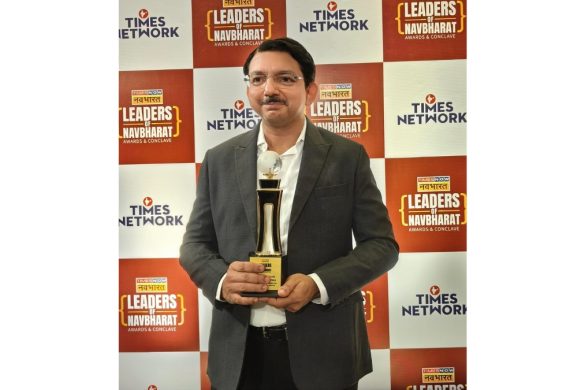 Dr. Gaurav Khandelwal Honoured with ‘Excellence in Spine Surgery in Gujarat’ Award at Times Now Navbharat’s Leaders of Navbharat 2026