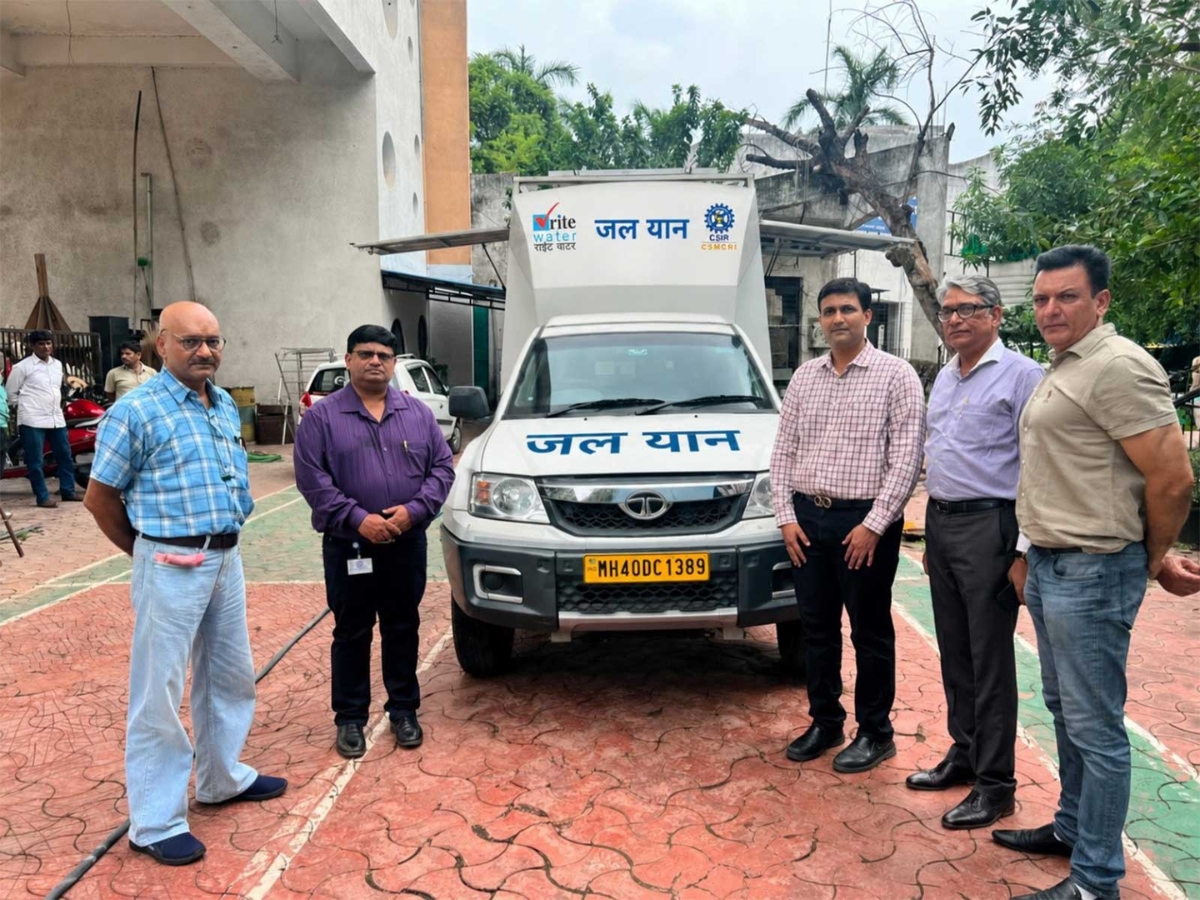 CSIR-CSMCRI powers JAL-YAAN, India's first compact, solar-integrated, self-powered multi-source water purification van with Rite Water