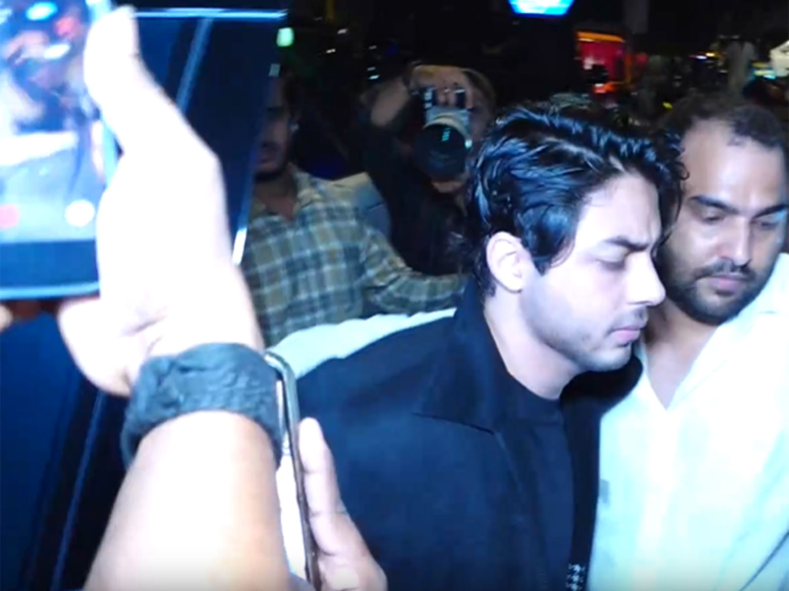 Aryan Khan at Raghav Juyal's birthday bash (Photo/ANI) Aryan Khan at Raghav Juyal's birthday bash (Photo/ANI)