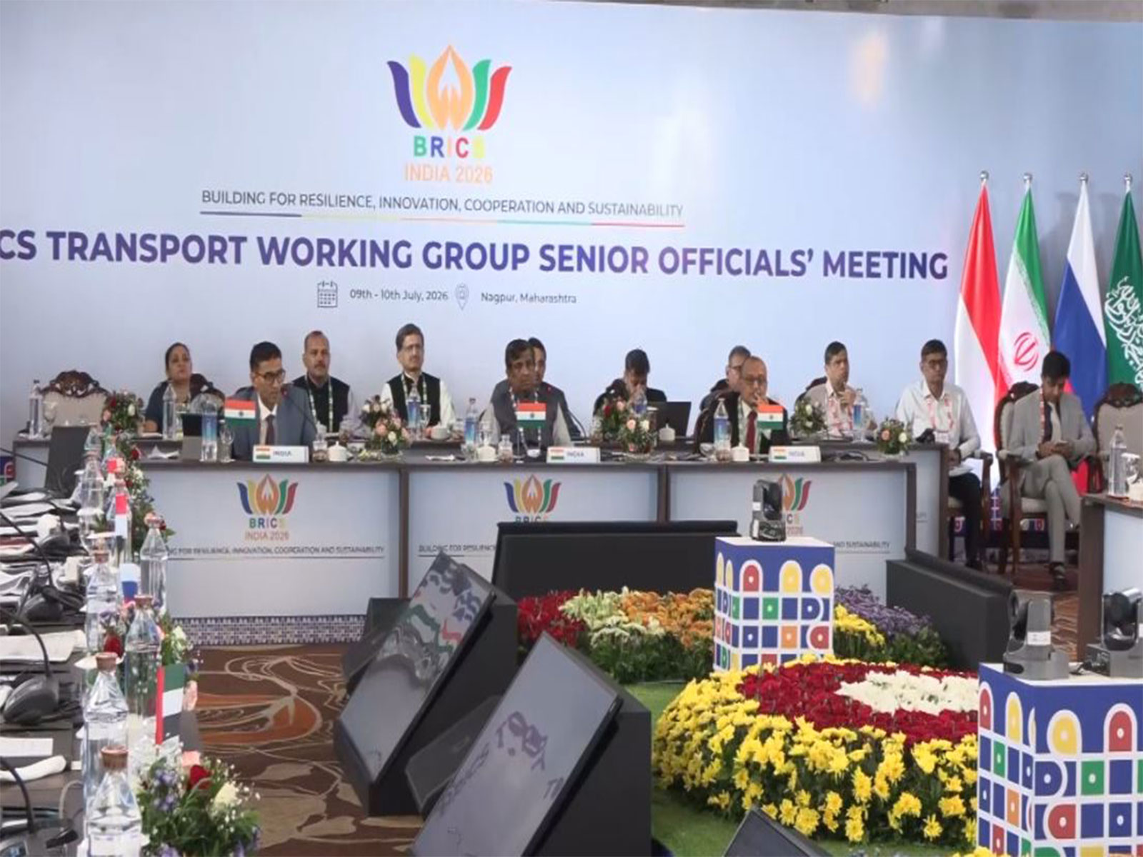 BRICS Transport Working Group Senior Officials Meeting (Photo/ANI) BRICS Transport Working Group Senior Officials Meeting (Photo/ANI)