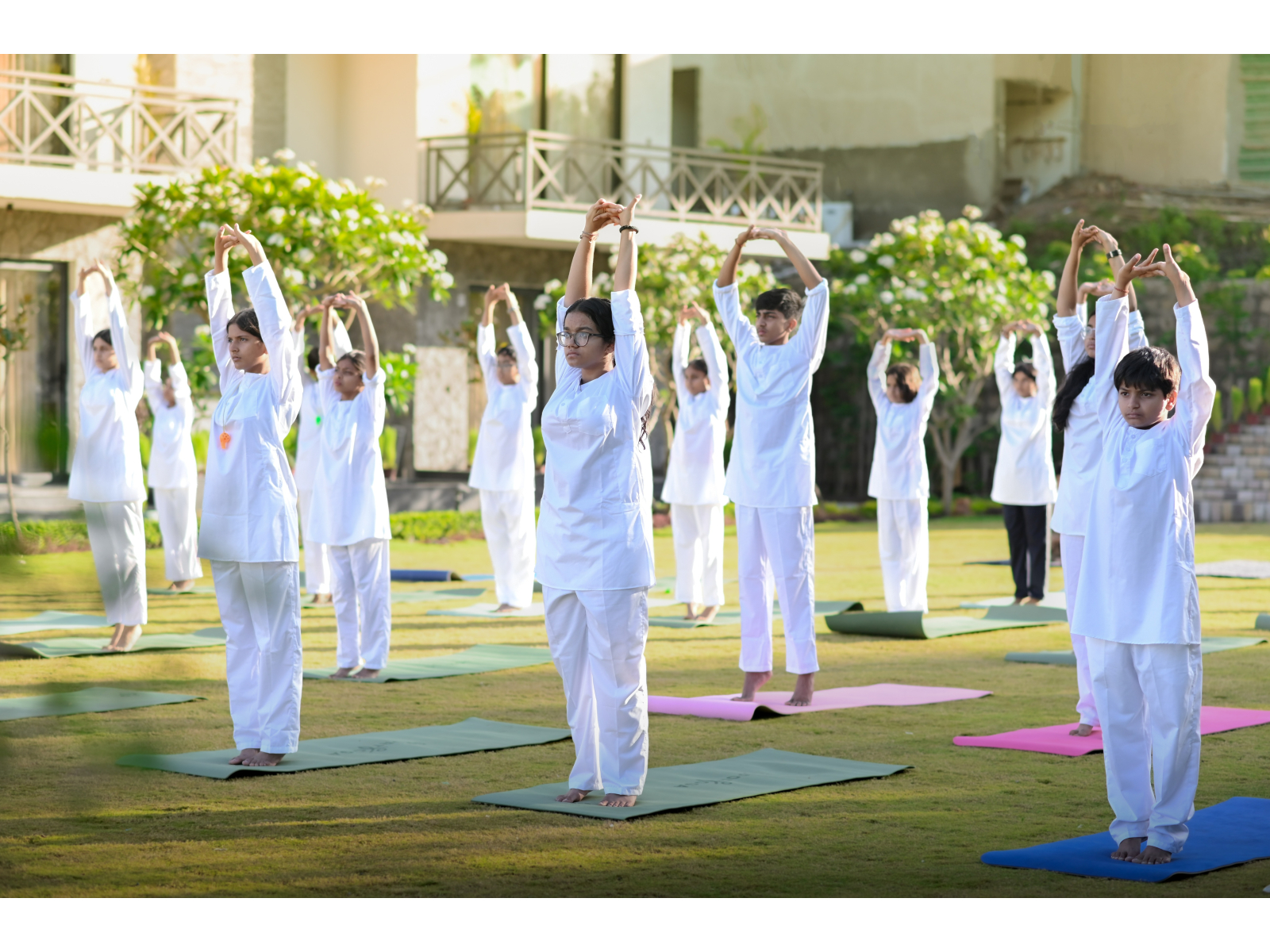 Teens absorbed life lessons at the 16-day Young Tapasvi camp at Om Kalyanam Santhigiri in the Doon Valley. Teens absorbed life lessons at the 16-day Young Tapasvi camp at Om Kalyanam Santhigiri in the Doon Valley.