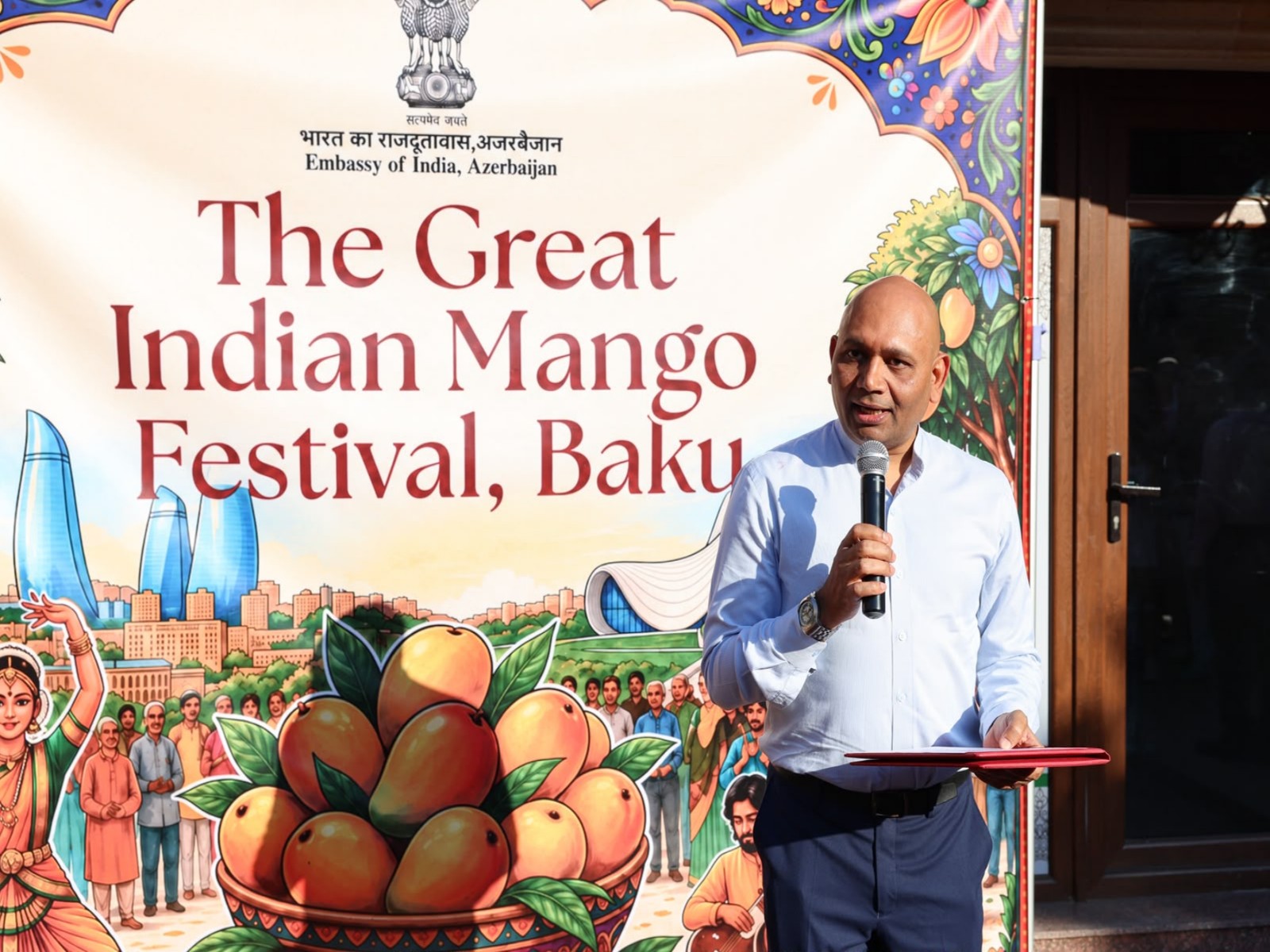 Indian Embassy in Baku hosts 'The Great Indian Mango Festival' (Photo/Embassy of India in Azerbaijan) Indian Embassy in Baku hosts 'The Great Indian Mango Festival' (Photo/Embassy of India in Azerbaijan)