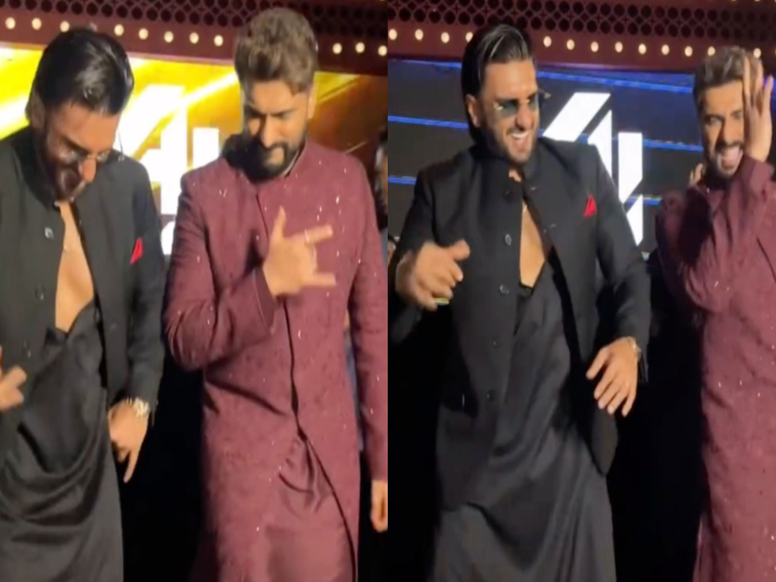 Ranveer Singh, Arjun Kapoor (Photo/Instagram@djajmumbai) Ranveer Singh, Arjun Kapoor (Photo/Instagram@djajmumbai)