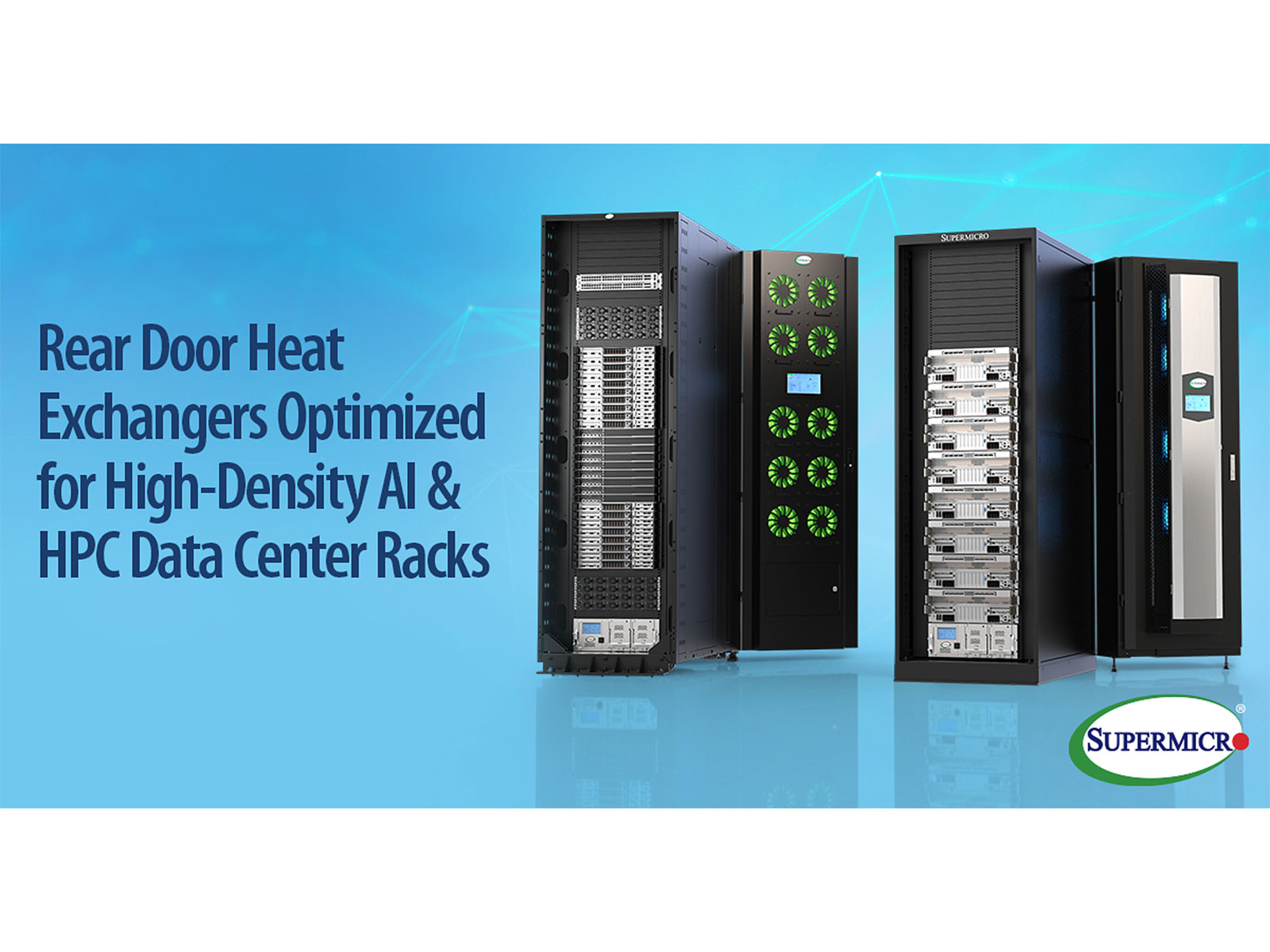 Supermicro Expands End-to-End DCBBS Liquid Cooling Portfolio with Rear Door Heat Exchangers for High-Density AI and HPC Infrastructure Supermicro Expands End-to-End DCBBS Liquid Cooling Portfolio with Rear Door Heat Exchangers for High-Density AI and HPC Infrastructure